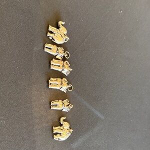 Silver Elephant Charm Bracelet